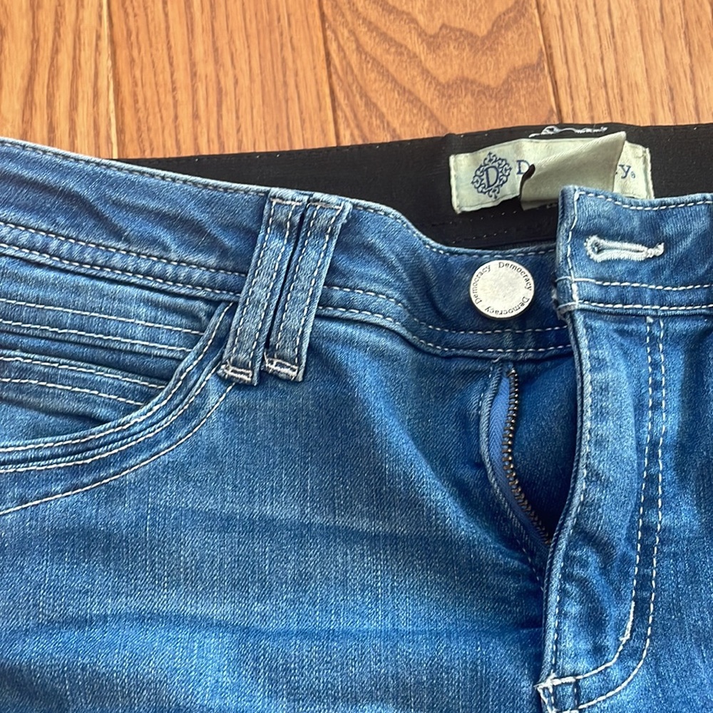 Democracy Absolution Lightly Distressed Frayed He… - image 2